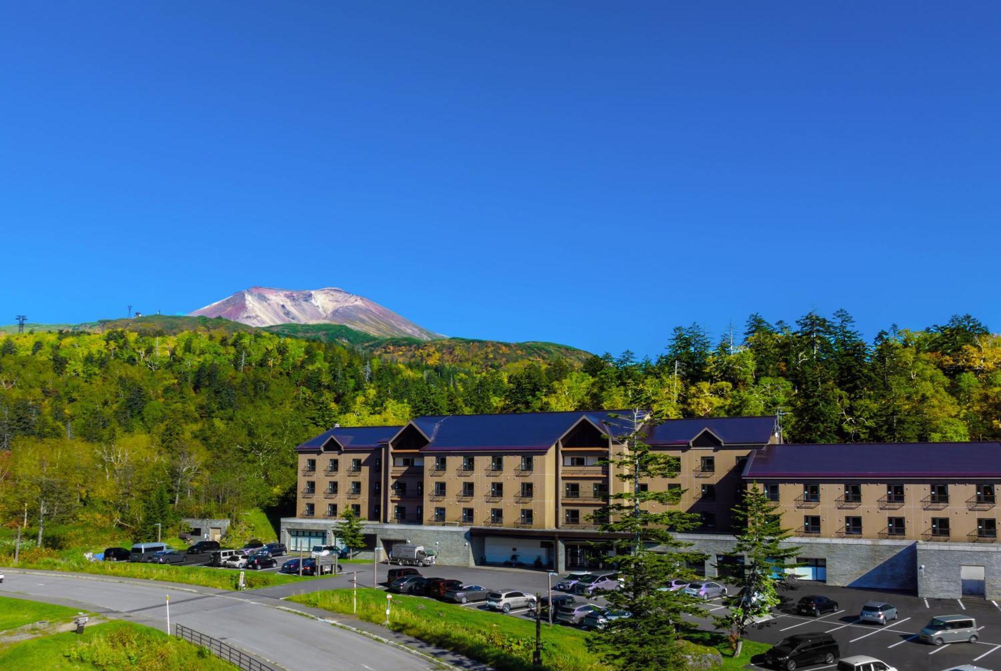 Higashikawa Asahidake Onsen Hotel Bear Monte Экстерьер фото